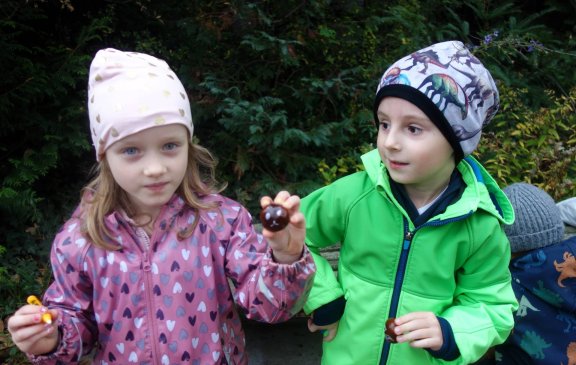 Sovičky v Botanické zahradě