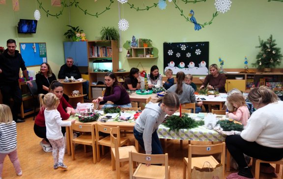 Adventní tvoření v Želvičkách
