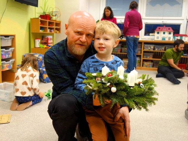 Adventní tvoření v Myšičkách