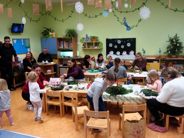Adventní tvoření v Želvičkách