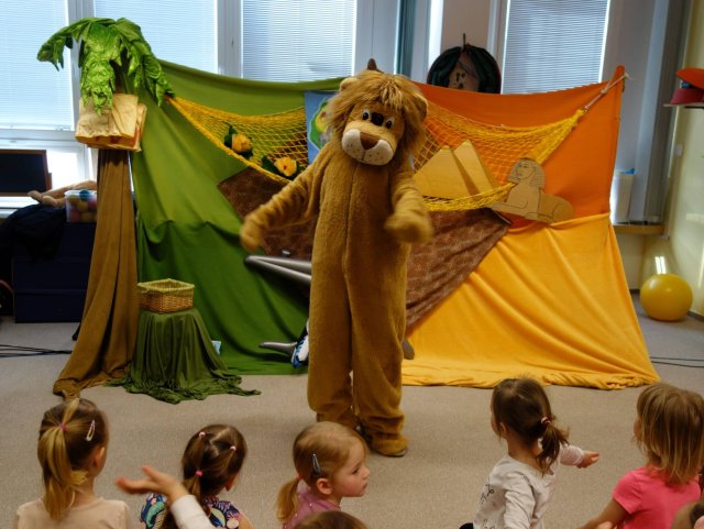 Průzkumníci v Africe - divadlo v MŠ