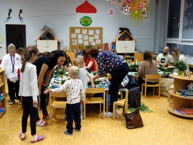 Adventní tvoření v Sovičkách